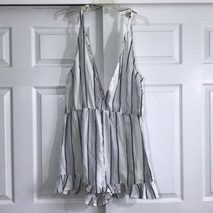 Primark Tie Sleeve Romper Cover Up XL